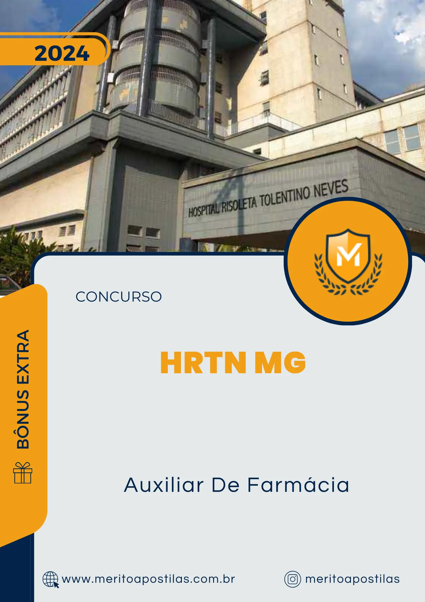 Apostila Auxiliar De Farmácia HRTN MG 2024