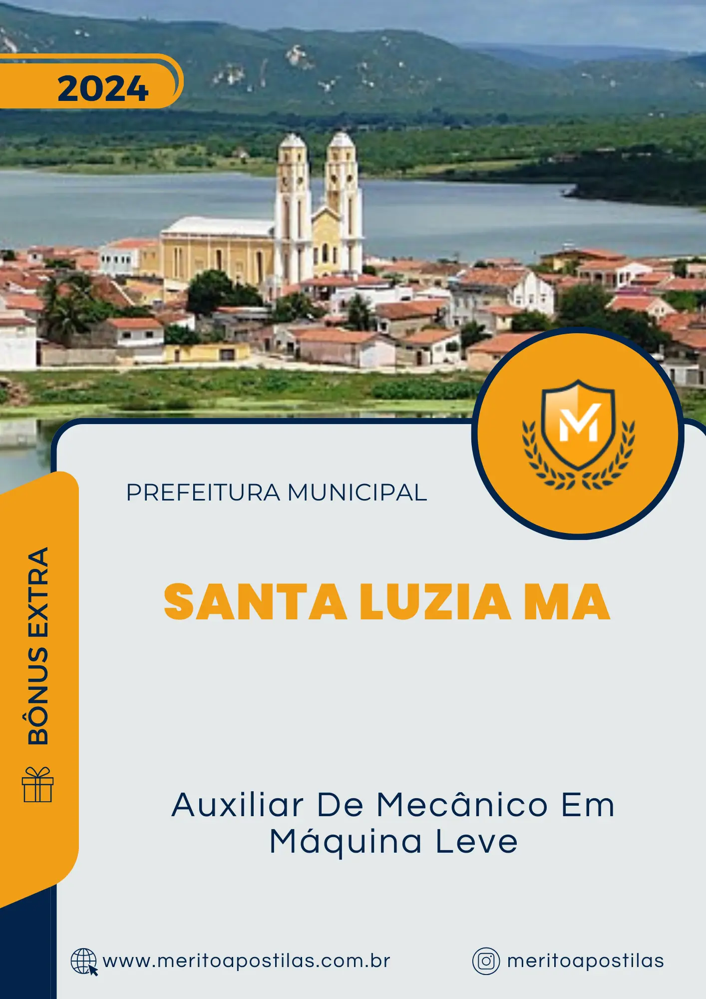 Apostila Auxiliar De Mecânico Em Máquina Leve Prefeitura Santa Luzia MA 2024