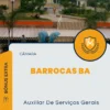 Apostila Auxiliar De Serviços Gerais Câmara de Barrocas BA 2024