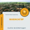 Apostila Auxiliar de Enfermagem Prefeitura de Maracaí SP 2024