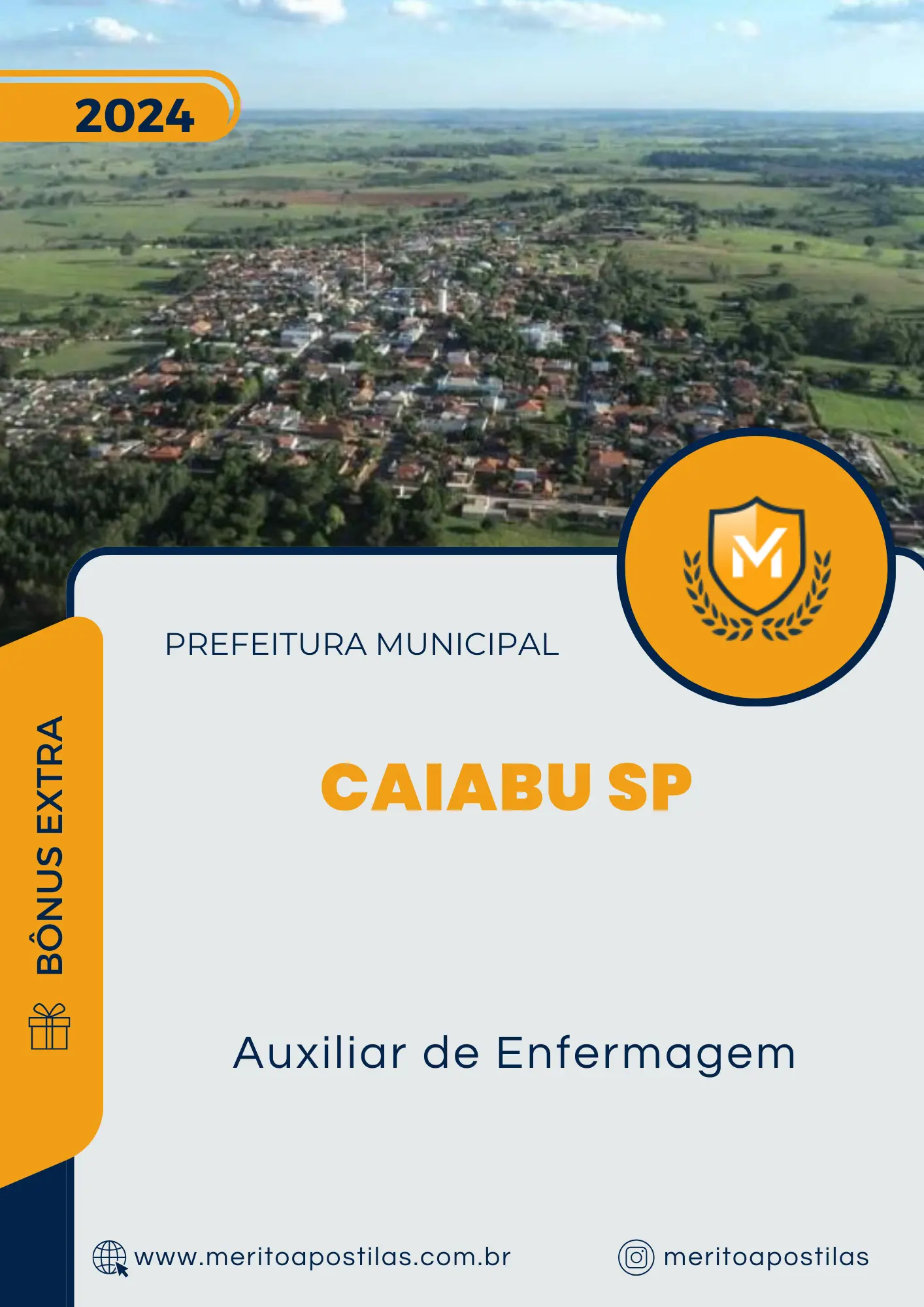 Apostila Auxiliar de Enfermagem Prefeitura Caiabu SP 2024
