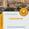 Apostila Auxiliar de Manutenção Prefeitura de Caruaru PE 2024