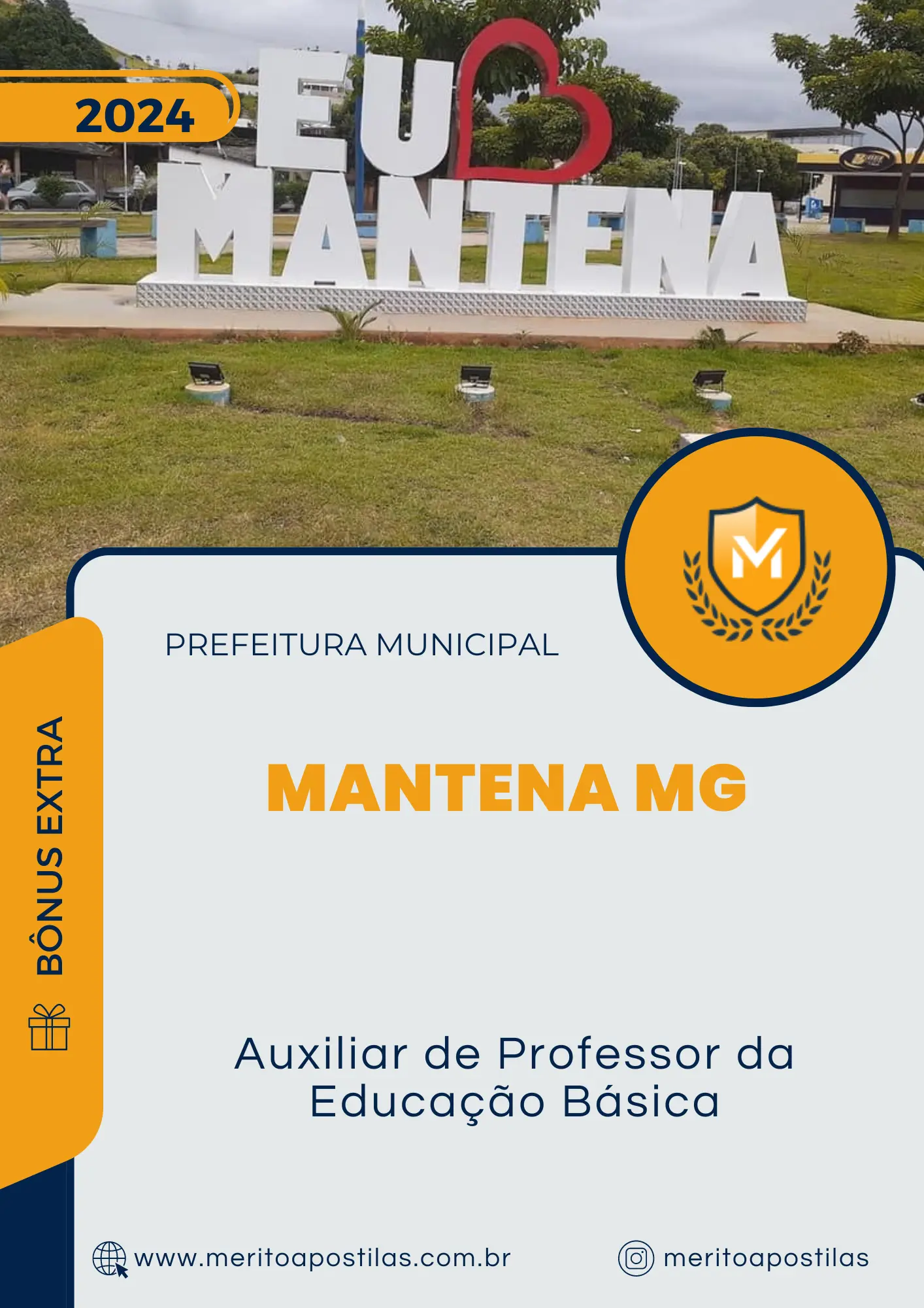 Apostila Auxiliar de Professor da Educação Básica Prefeitura de Mantena MG 2024