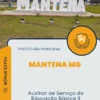 Apostila Auxiliar de Serviço da Educação Básica 3 Prefeitura de Mantena MG 2024