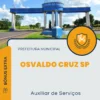 Apostila Auxiliar de Serviços Prefeitura de Osvaldo Cruz SP