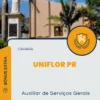 Apostila Auxiliar de Serviços Gerais Câmara de Uniflor PR 2024