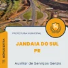 Apostila Auxiliar de Serviços Gerais Prefeitura de Jandaia do Sul PR 2024