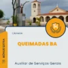 Apostila Auxiliar de Serviços Gerais Câmara de Queimadas BA 2024