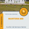 Apostila Auxiliar de Serviços Gerais Prefeitura de Mantena MG 2024