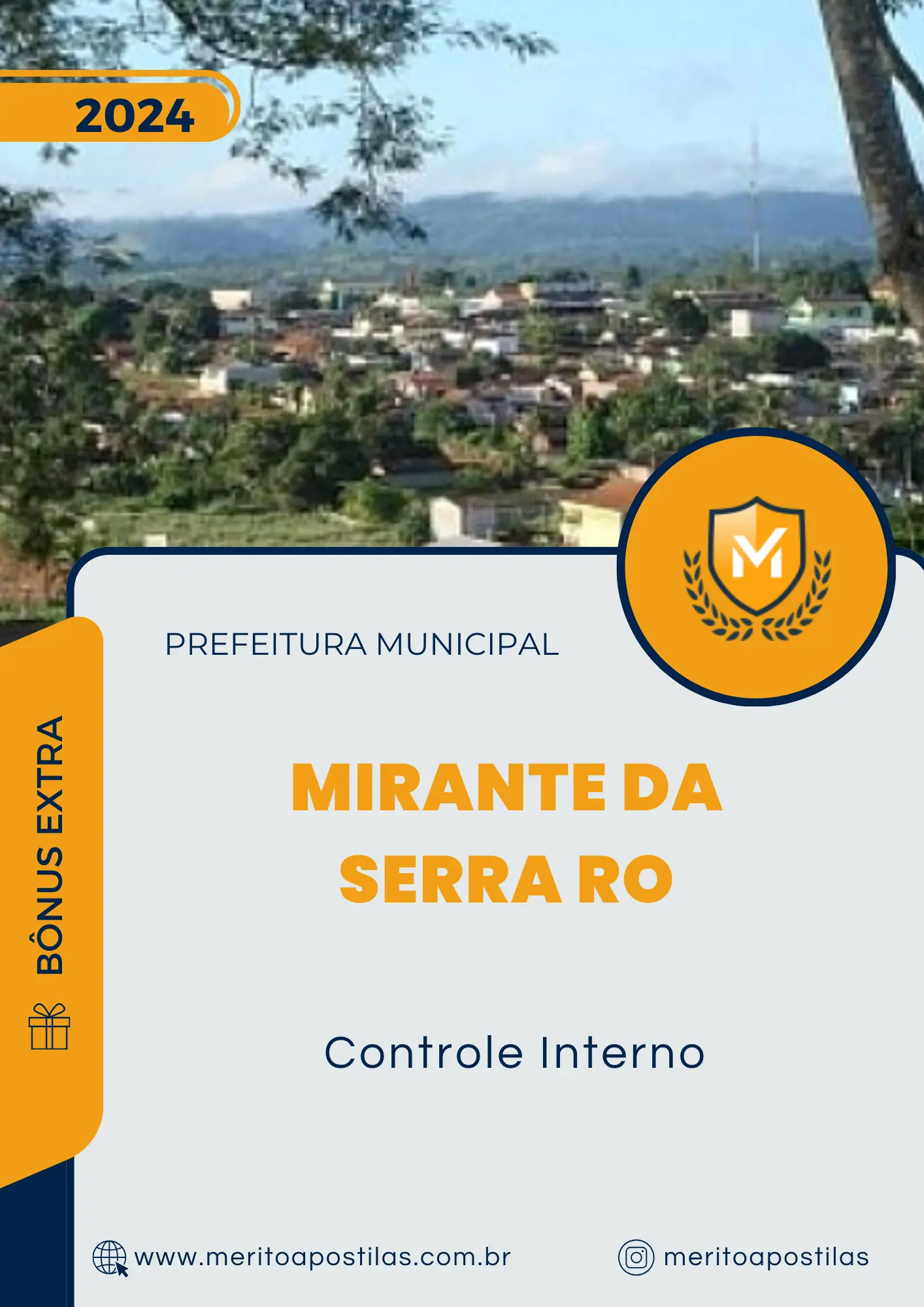 Apostila Controle Interno Prefeitura e Câmara de Mirante da Serra RO 2024