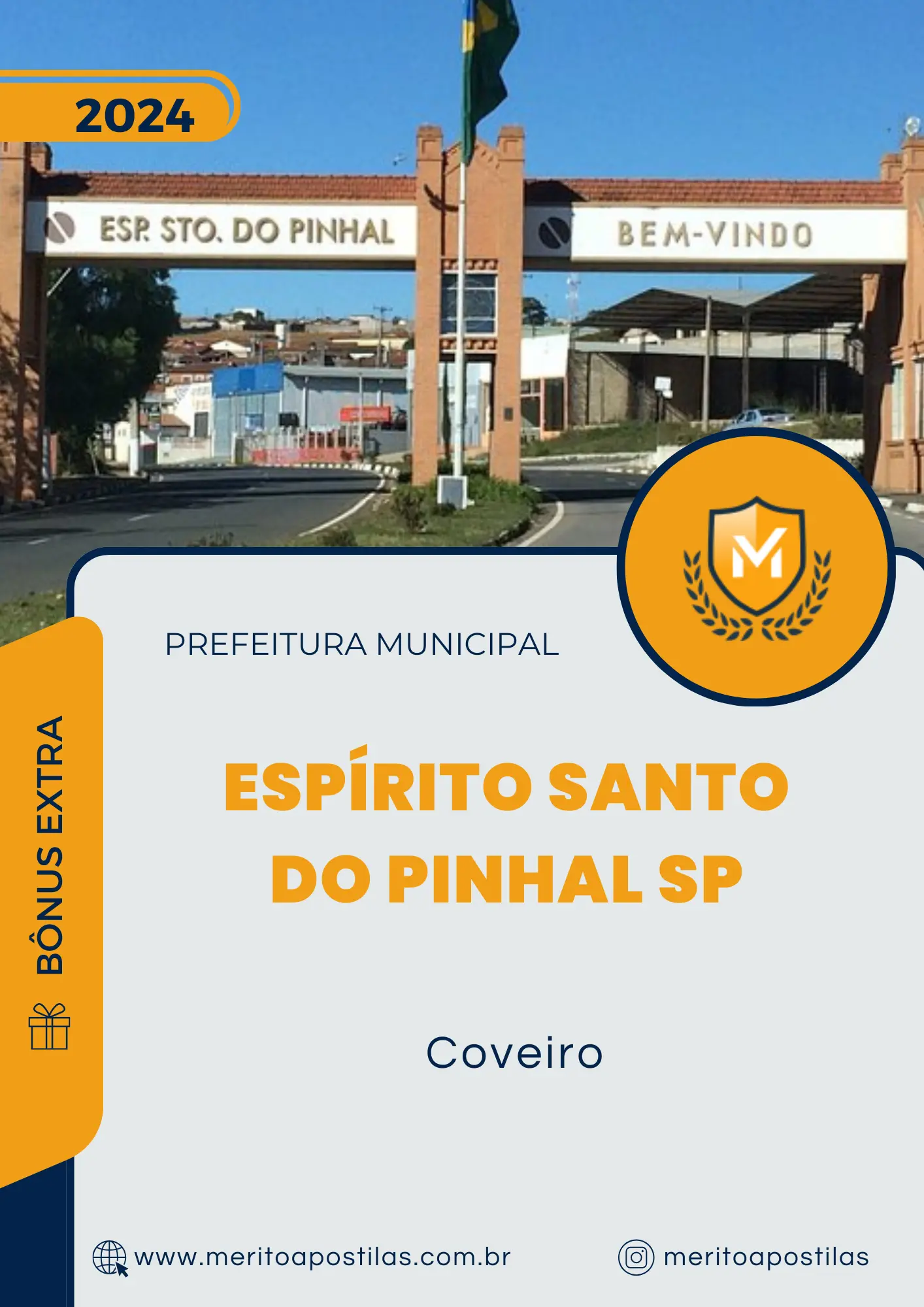 Apostila Coveiro Prefeitura Espírito Santo do Pinhal SP 2024