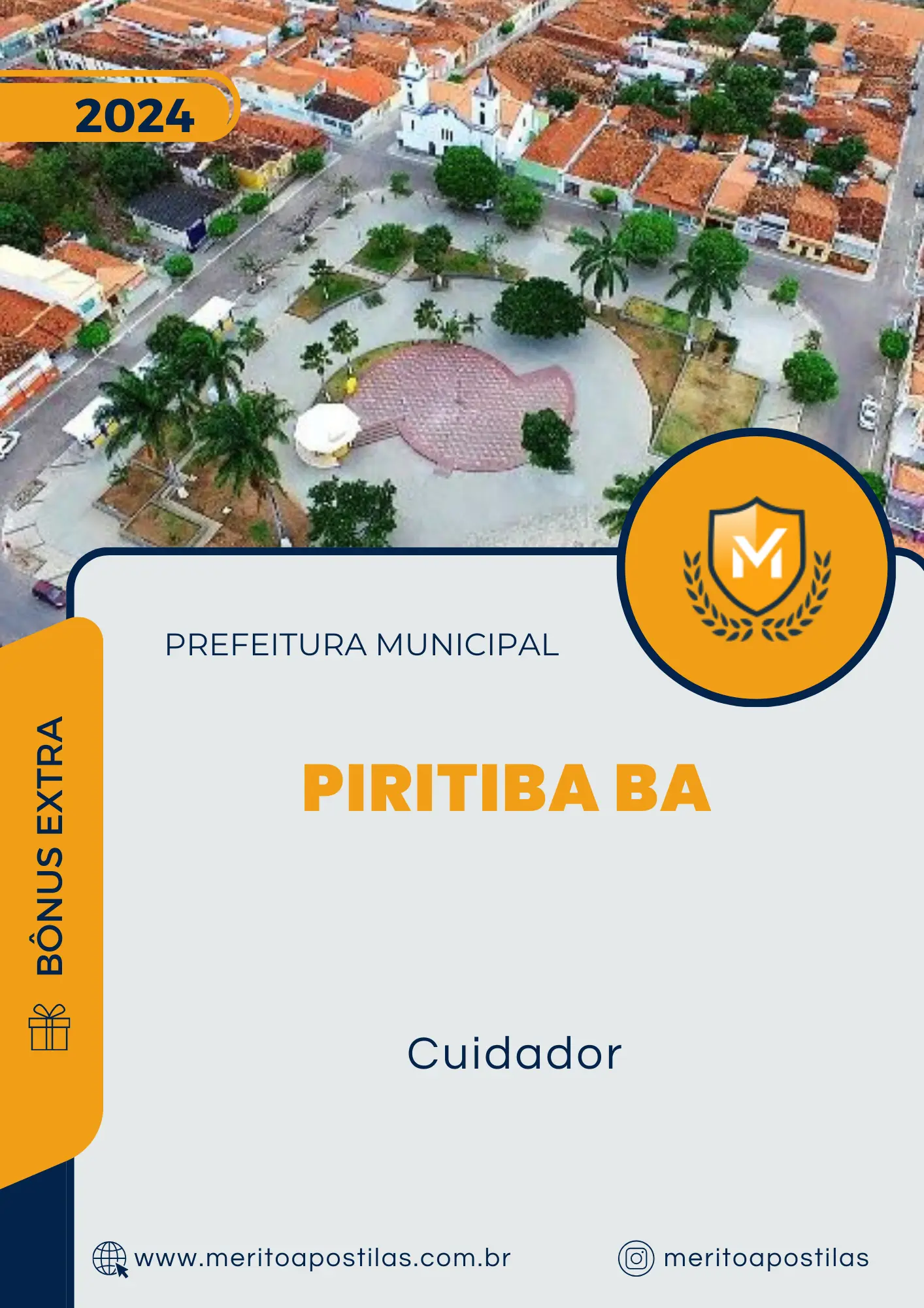 Apostila Cuidador Prefeitura de Piritiba BA 2024
