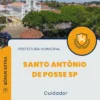 Apostila Cuidador Prefeitura Santo Antônio de Posse SP 2024