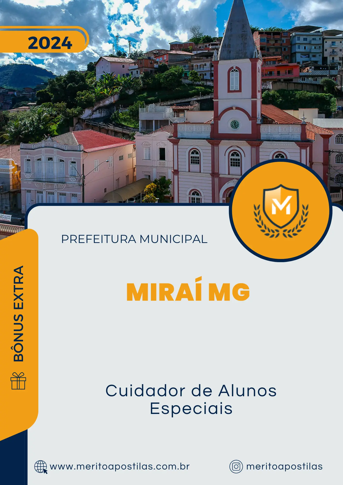 Apostila Cuidador de Alunos Especiais Prefeitura de Miraí MG 2024