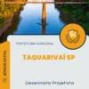 Apostila Desenhista Projetista Prefeitura de Taquarivaí SP 2024