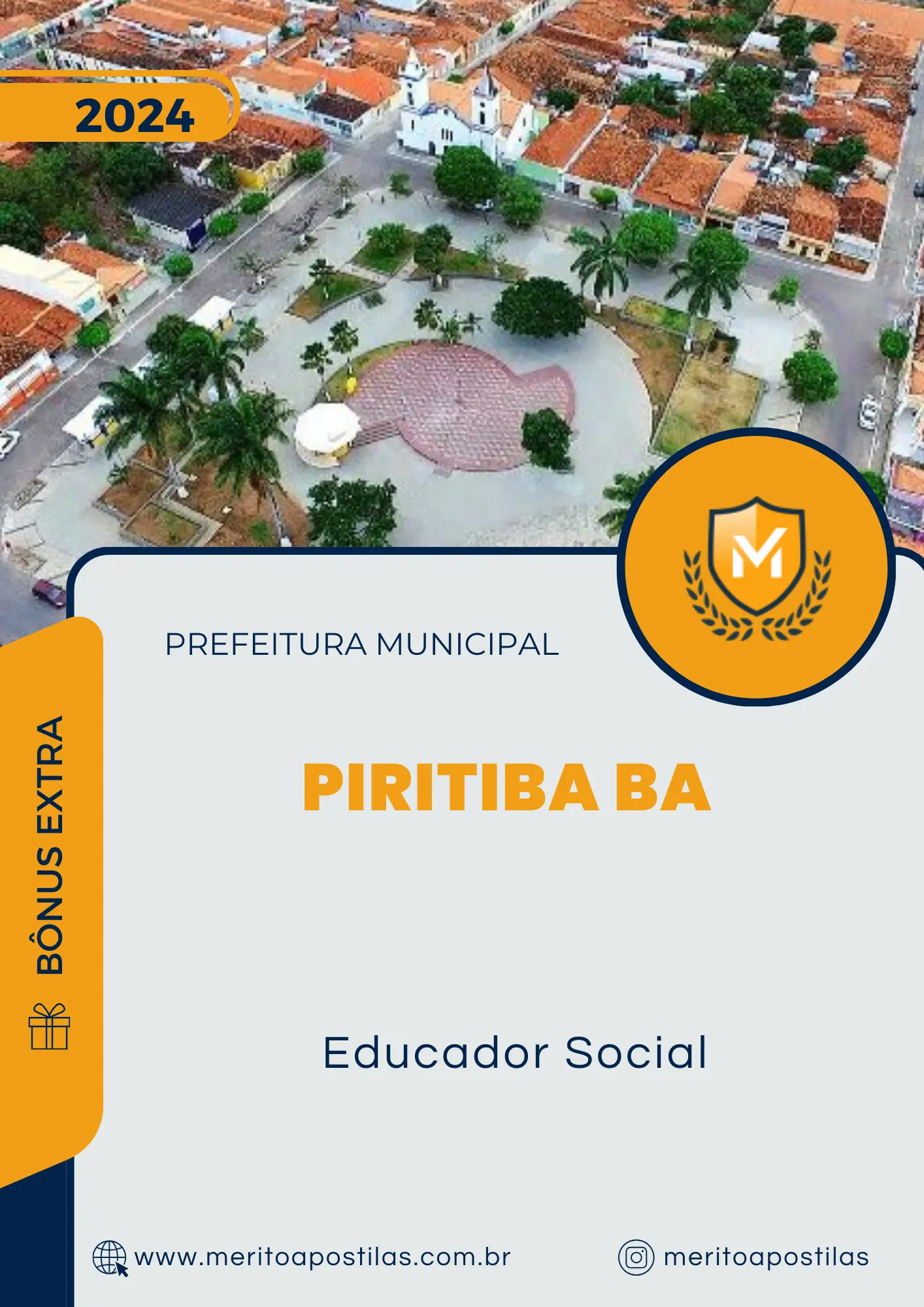 Apostila Educador Social Prefeitura de Piritiba BA 2024