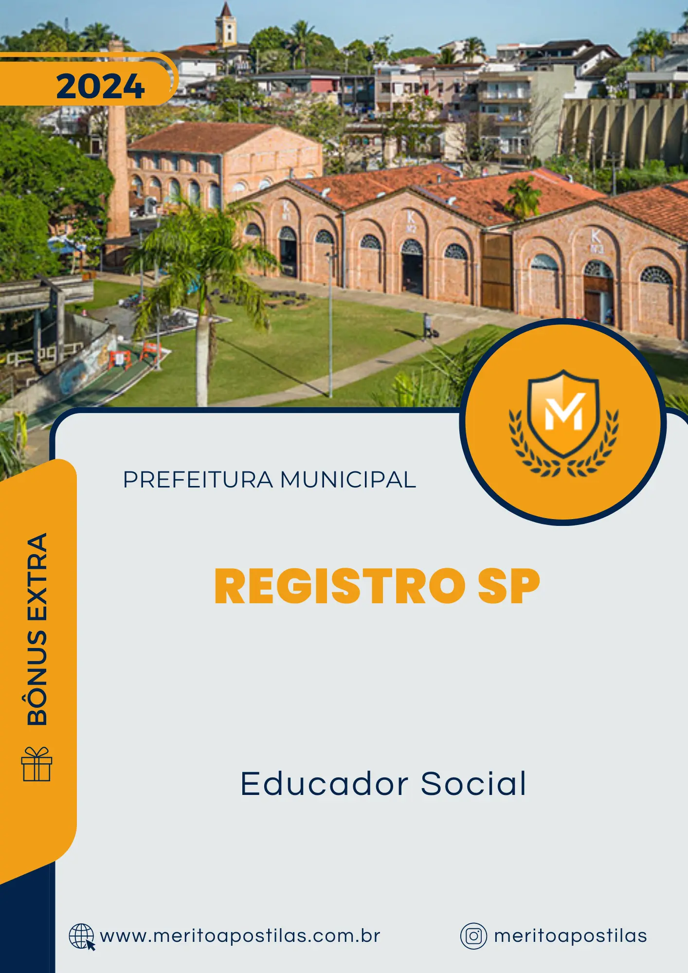 Apostila Educador Social Prefeitura de Registro SP 2024