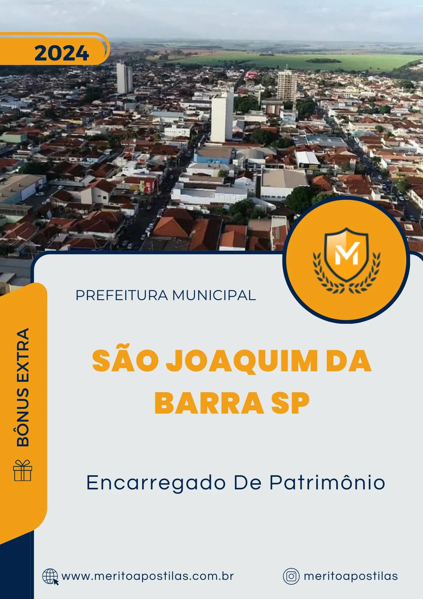 Apostila Encarregado De Patrimônio Prefeitura de São Joaquim da Barra SP 2024