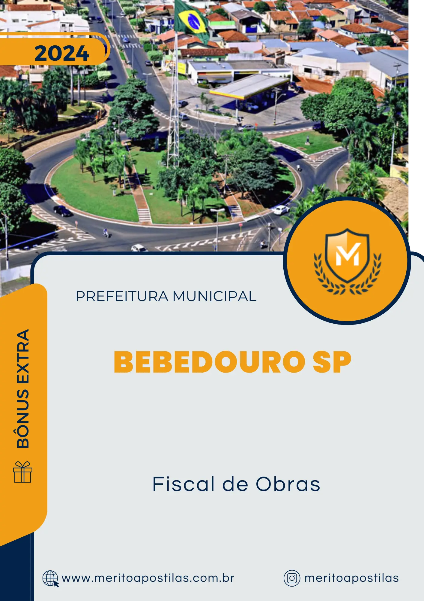 Apostila Fiscal de Obras Prefeitura de Bebedouro SP 2024