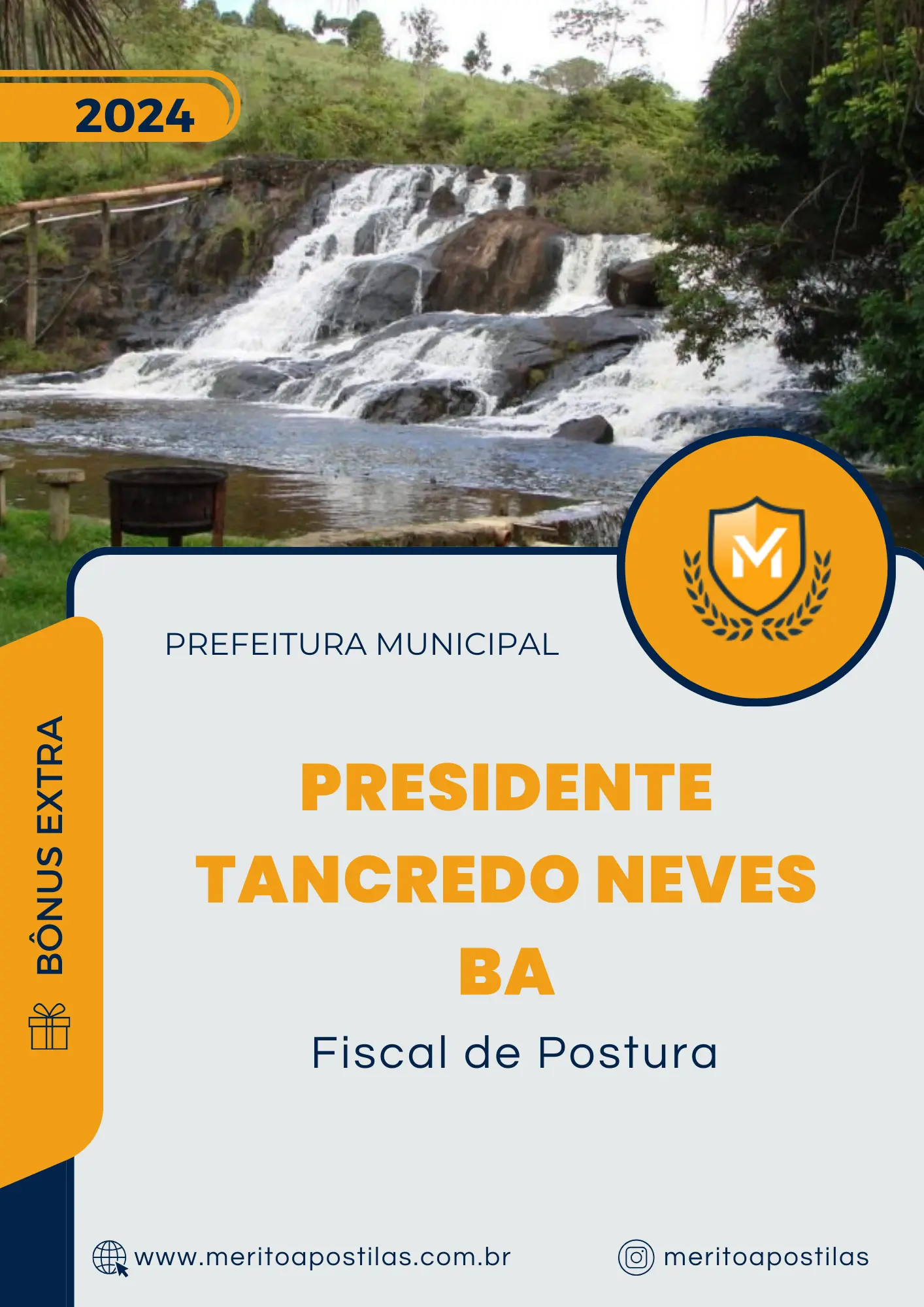 Apostila Fiscal de Postura Prefeitura Presidente Tancredo Neves BA 2024