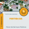 Apostila Fiscal de Serviços Públicos Prefeitura de Piritiba BA 2024