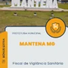 Apostila Fiscal de Vigilância Sanitária Prefeitura de Mantena MG 2024