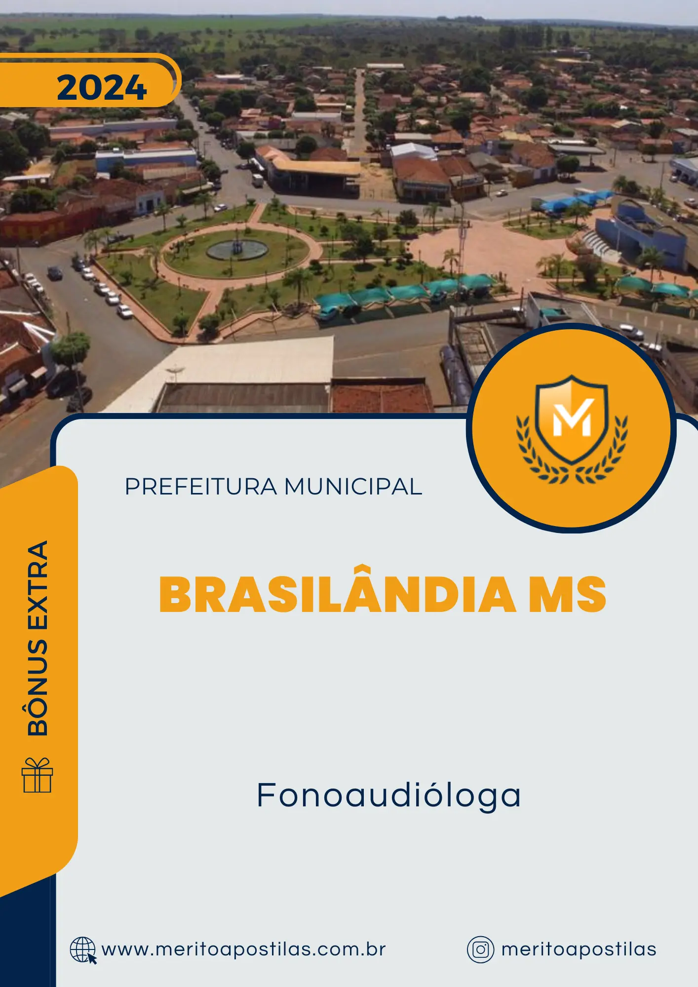 Apostila Fonoaudióloga Prefeitura de Brasilândia MS 2024