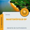 Apostila Gerente de Controladoria Câmara de Martinópolis SP 2024