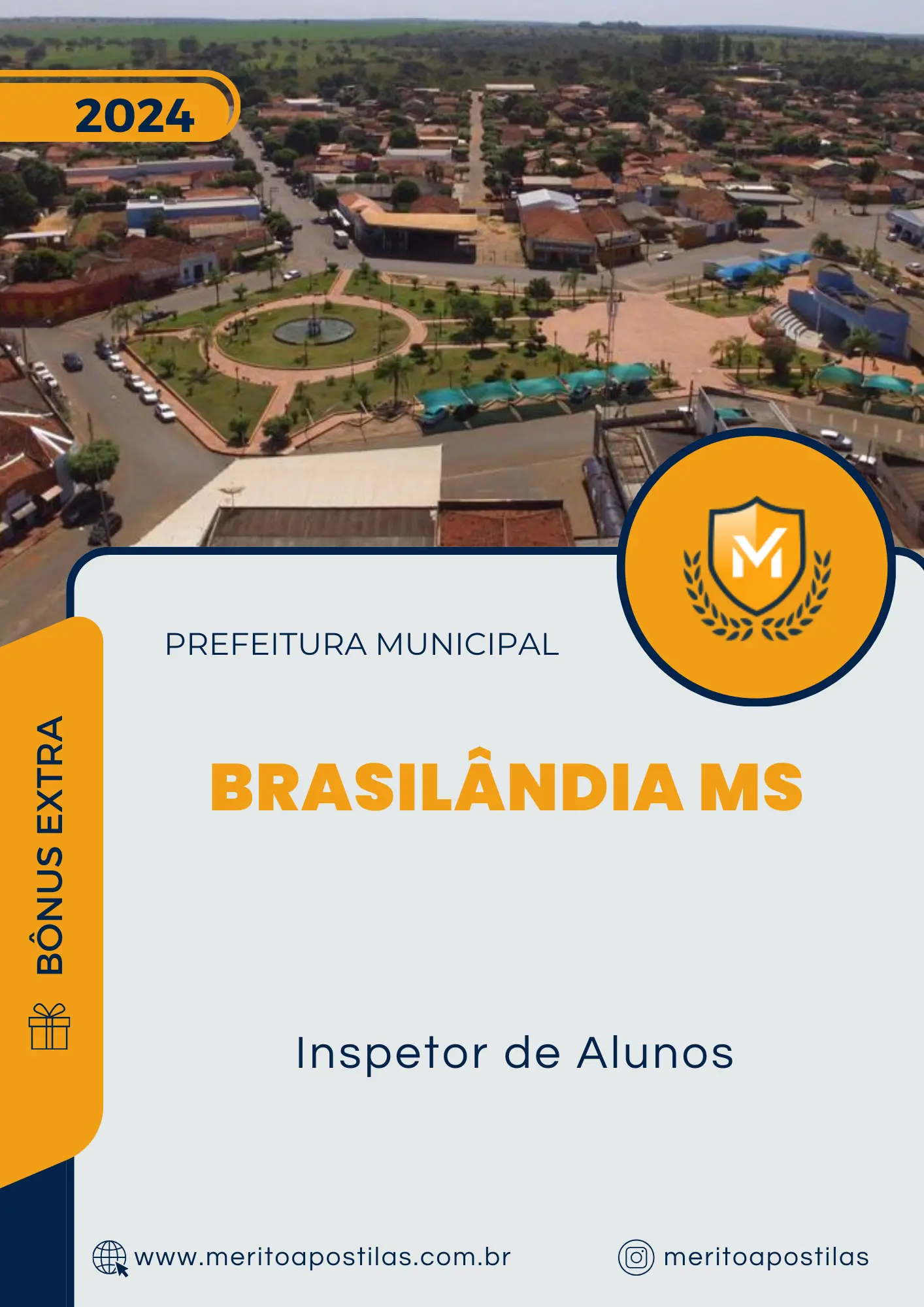 Apostila Inspetor de Alunos Prefeitura de Brasilândia MS 2024