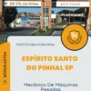 Apostila Mecânico De Máquinas Pesadas Prefeitura Espírito Santo do Pinhal SP 2024