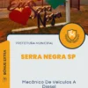Apostila Mecânico De Veículos A Diesel Prefeitura Serra Negra SP 2024