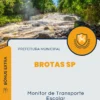 Apostila Monitor de Transporte Escolar Prefeitura de Brotas SP 2024