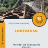 Apostila Monitor de Transporte Escolar Prefeitura de Lontras SC 2024