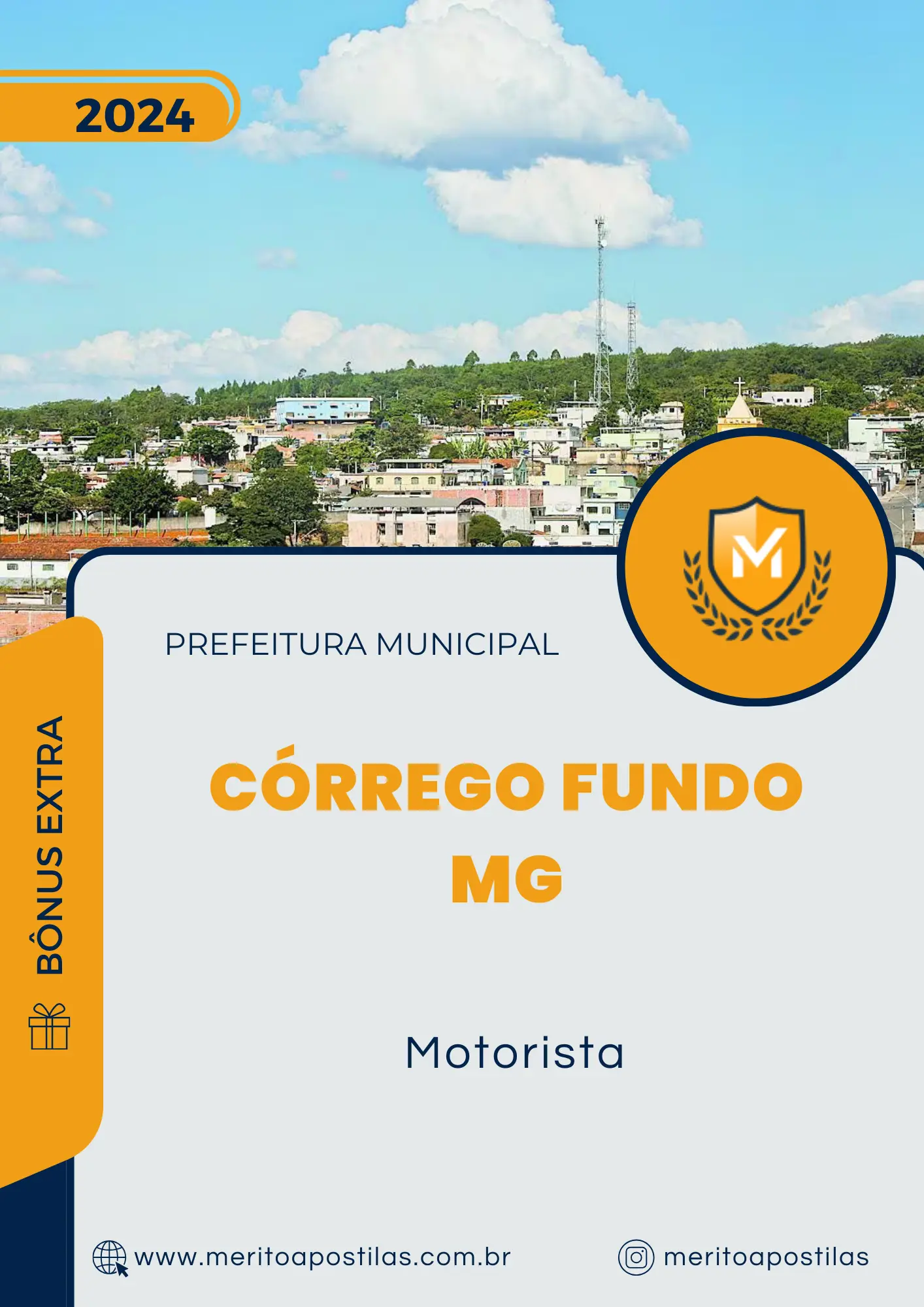 Apostila Motorista Prefeitura Córrego Fundo Mg 2024 Mérito Apostilas