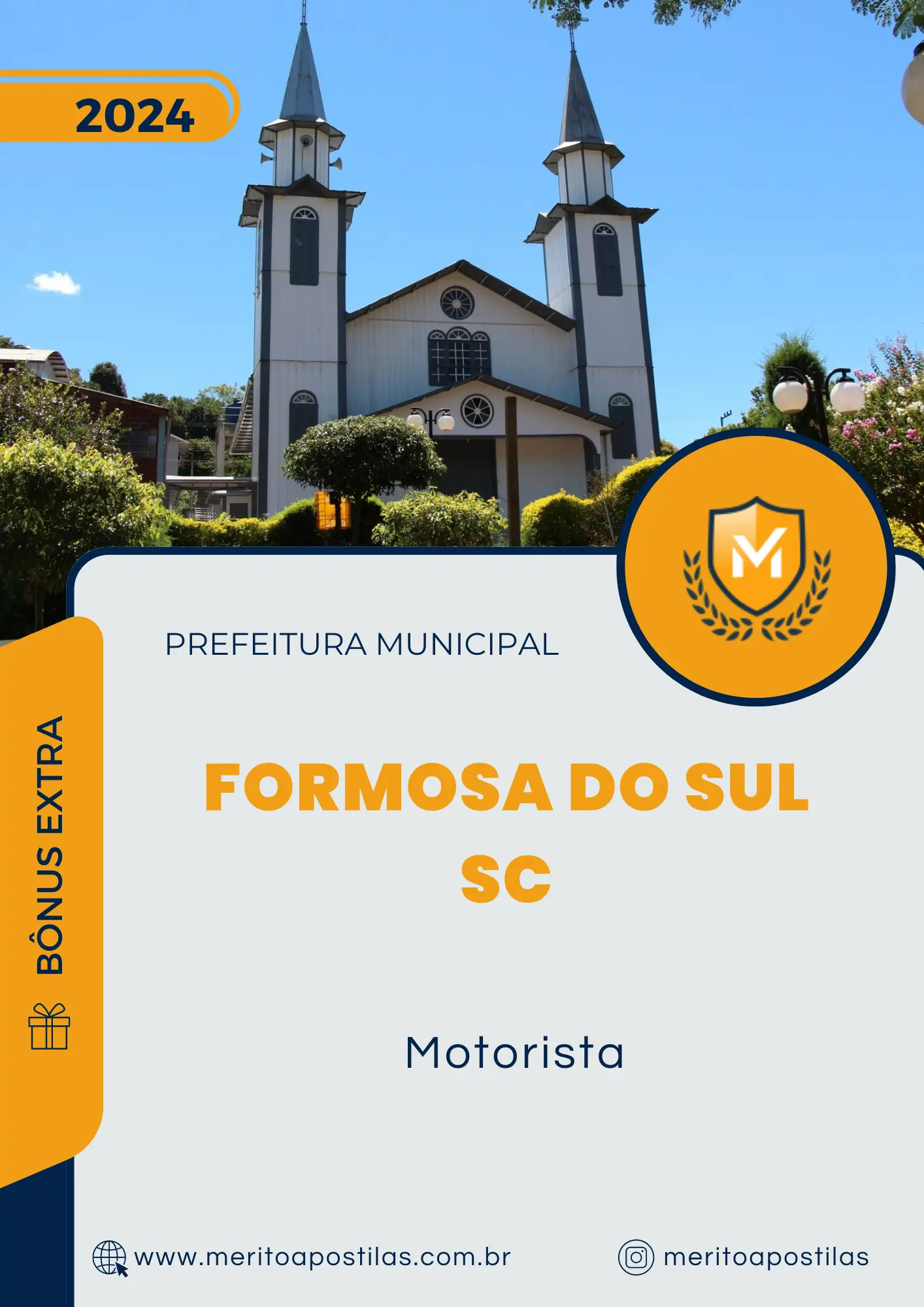 Apostila Motorista Prefeitura de Formosa do Sul SC 2024