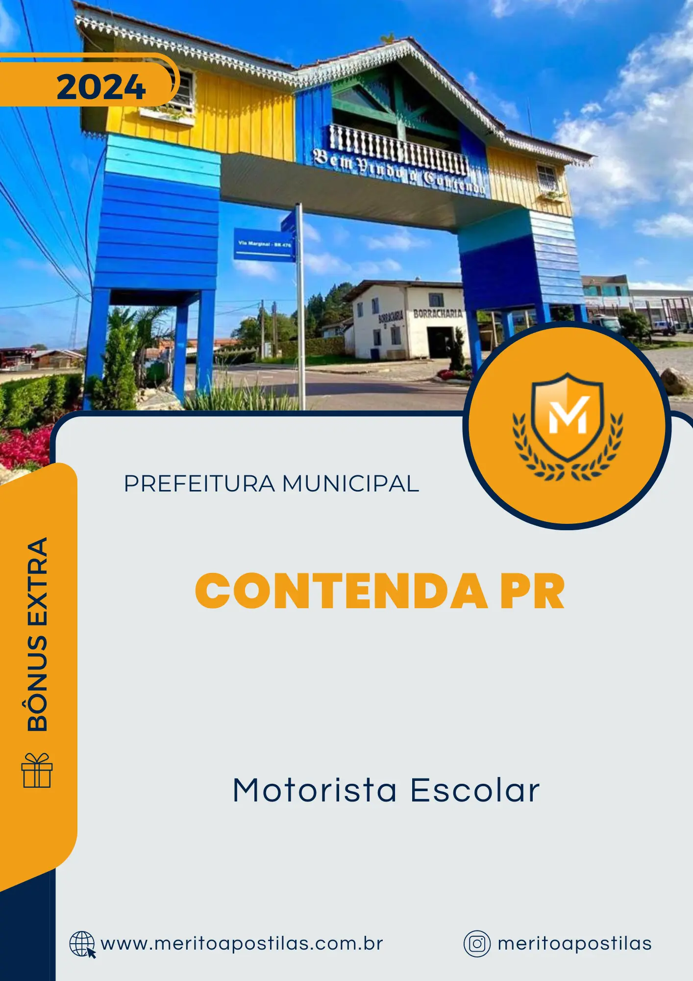 Apostila Motorista Escolar Prefeitura de Contenda PR 2024