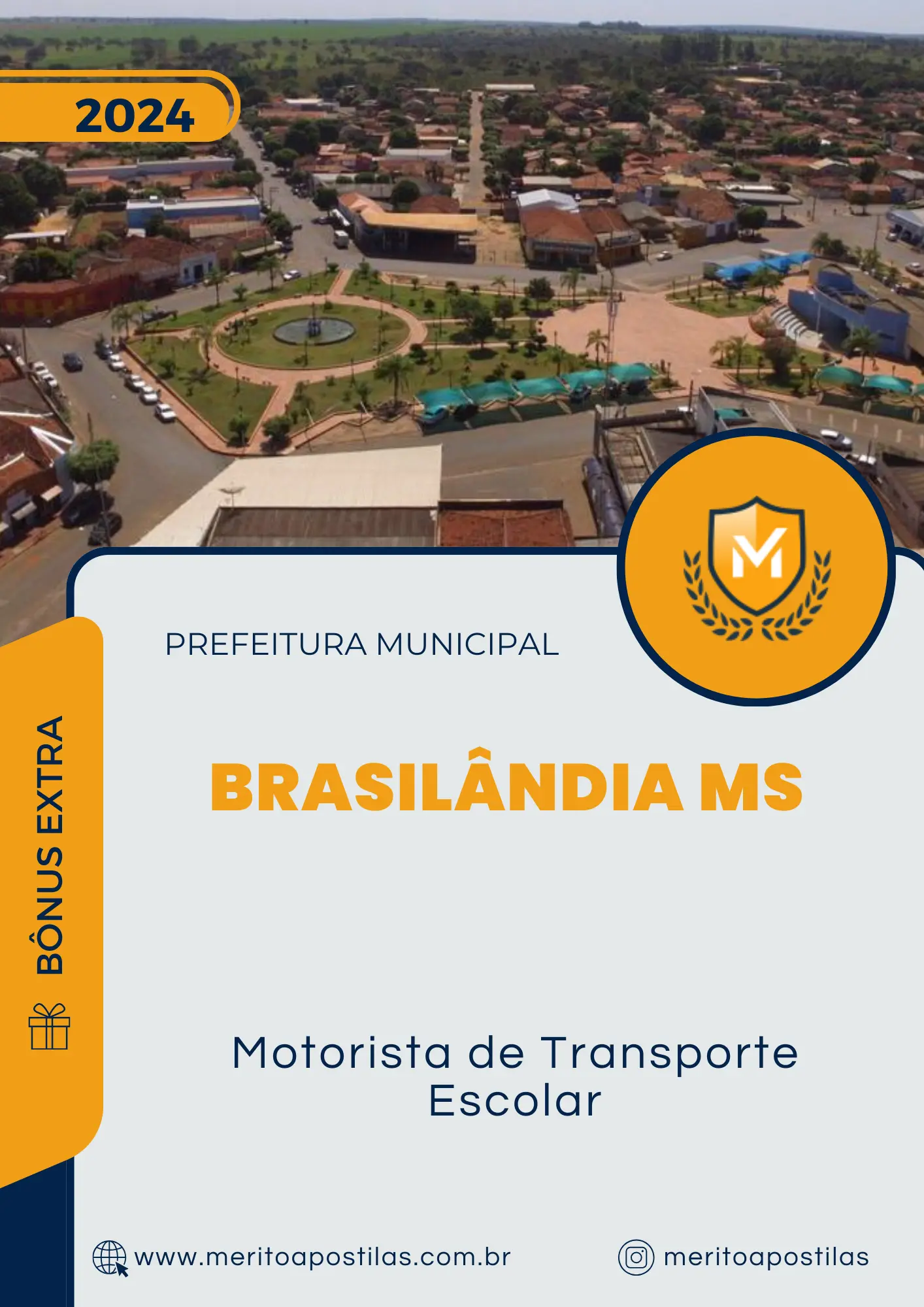 Apostila Motorista de Transporte Escolar Prefeitura de Brasilândia MS 2024