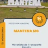 Apostila Motorista de Transporte Escolar Prefeitura de Mantena MG 2024
