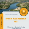 Apostila Motorista de Veículo de Emergência Prefeitura de Nova Xavantina MT 2024