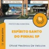 Apostila Oficial Mecânico De Veículos Prefeitura Espírito Santo do Pinhal SP 2024