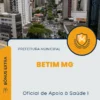 Apostila Oficial de Apoio à Saúde I Prefeitura Betim MG 2024