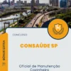 Apostila Oficial de Manutenção Cozinheiro CONSAÚDE SP 2024
