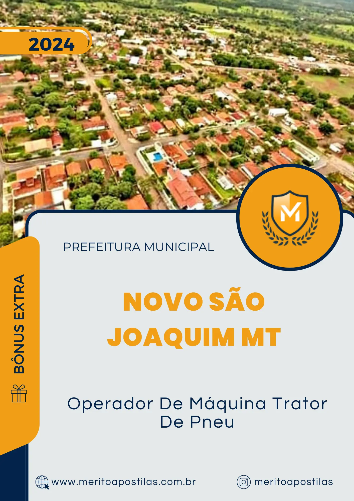 Apostila Operador De Máquina Trator De Pneu Prefeitura de Novo São Joaquim MT 2024