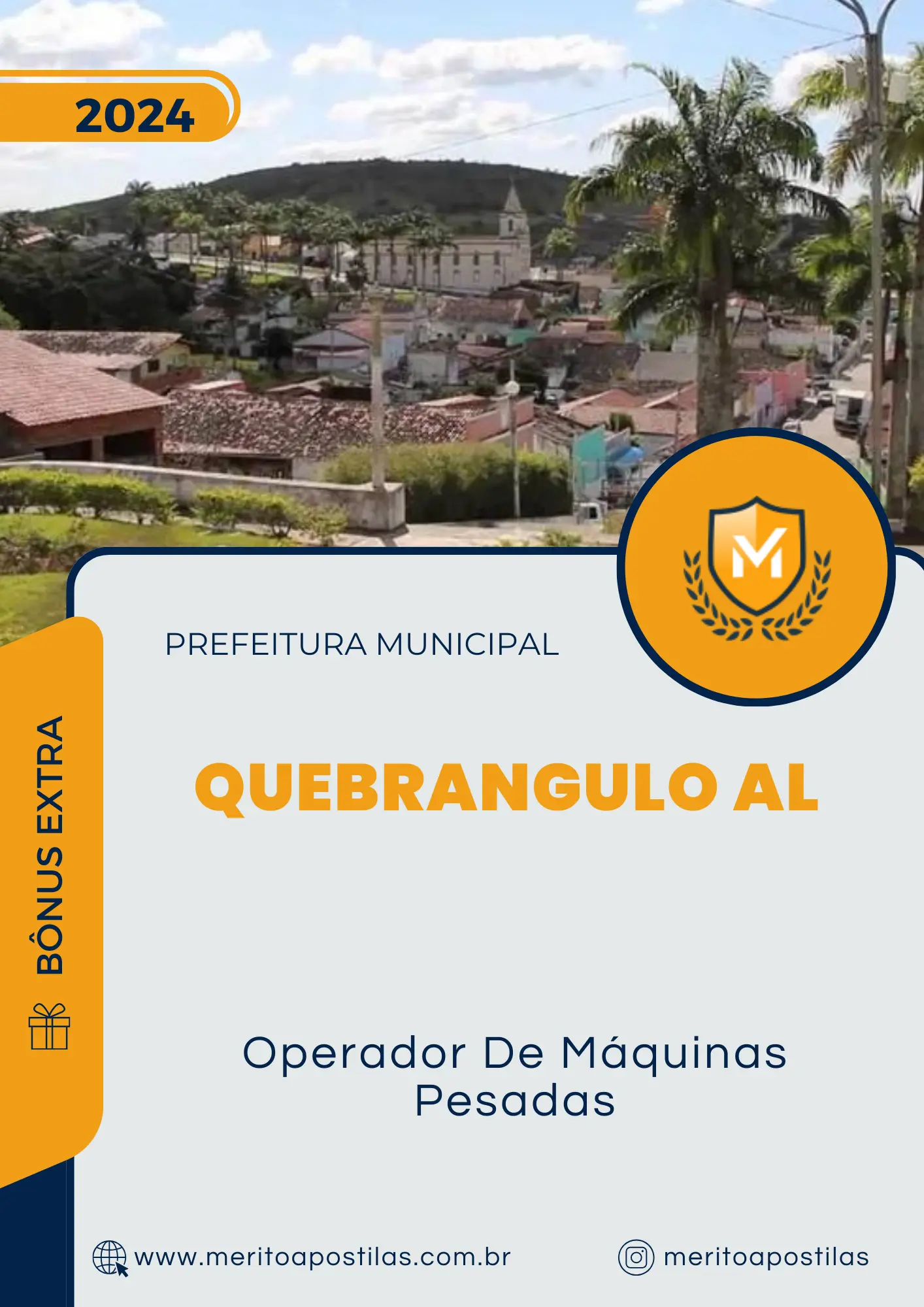 Apostila Operador De Máquinas Pesadas Prefeitura de Quebrangulo AL 2024