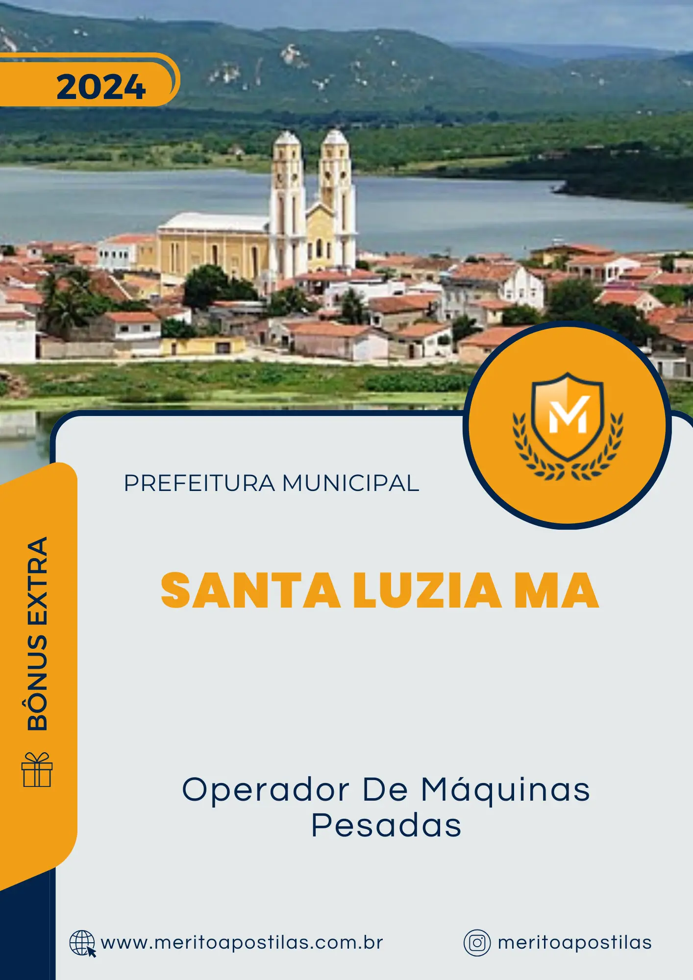 Apostila Operador De Máquinas Pesadas Prefeitura Santa Luzia MA 2024