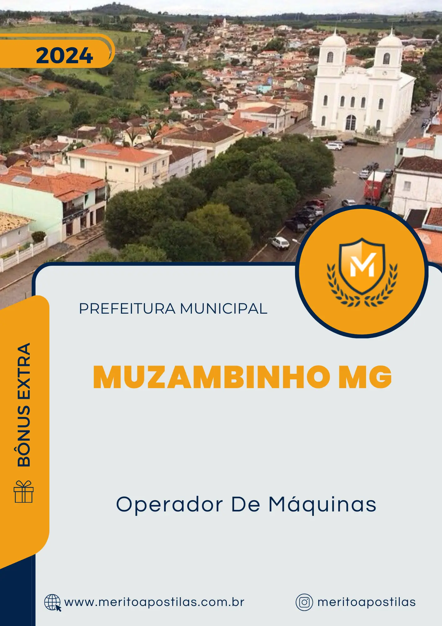Apostila Operador De Máquinas Prefeitura de Muzambinho MG 2024