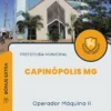 Apostila Operador Máquina II Prefeitura de Capinópolis MG 2024