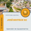 Apostila Operador de Equipamentos Prefeitura de José Boiteux SC 2024