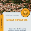 Apostila Operador de Máquina Compactador de Solos Prefeitura Minas Novas MG 2024