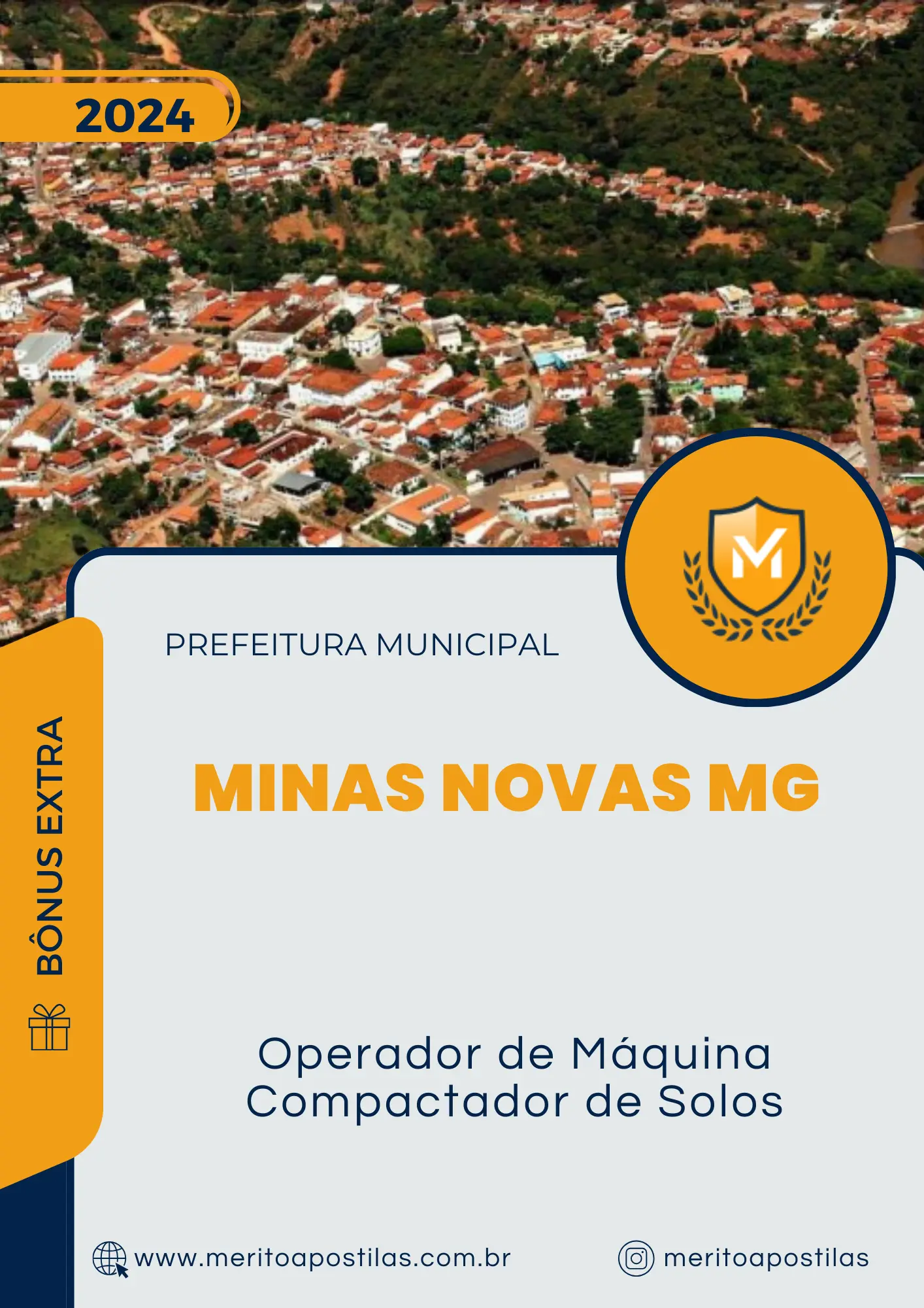 Apostila Operador de Máquina Compactador de Solos Prefeitura Minas Novas MG 2024